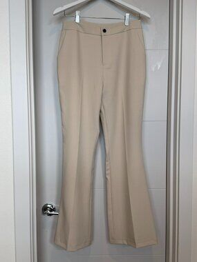 NWT Linda Charm Beige Tan Suit Pants size 8